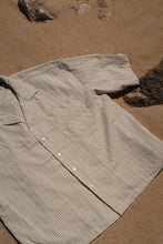Sand Check Button Up